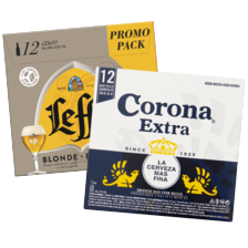 Leffe blond of Corona